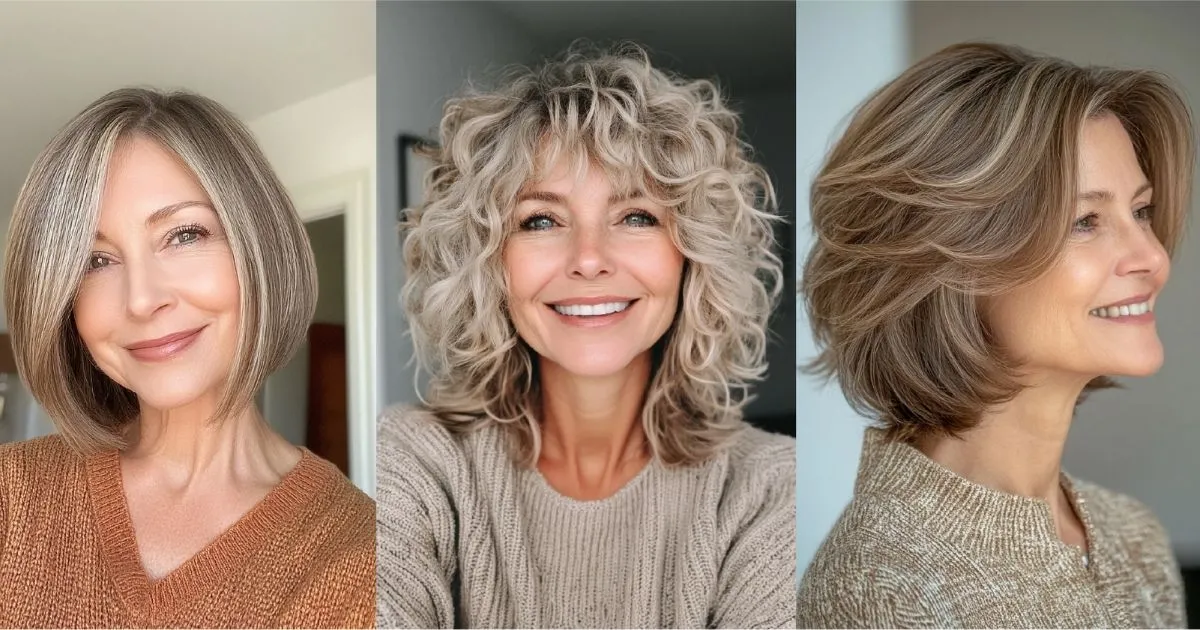 low maintenance hairstyles for women over 60 with fine hair that add volume